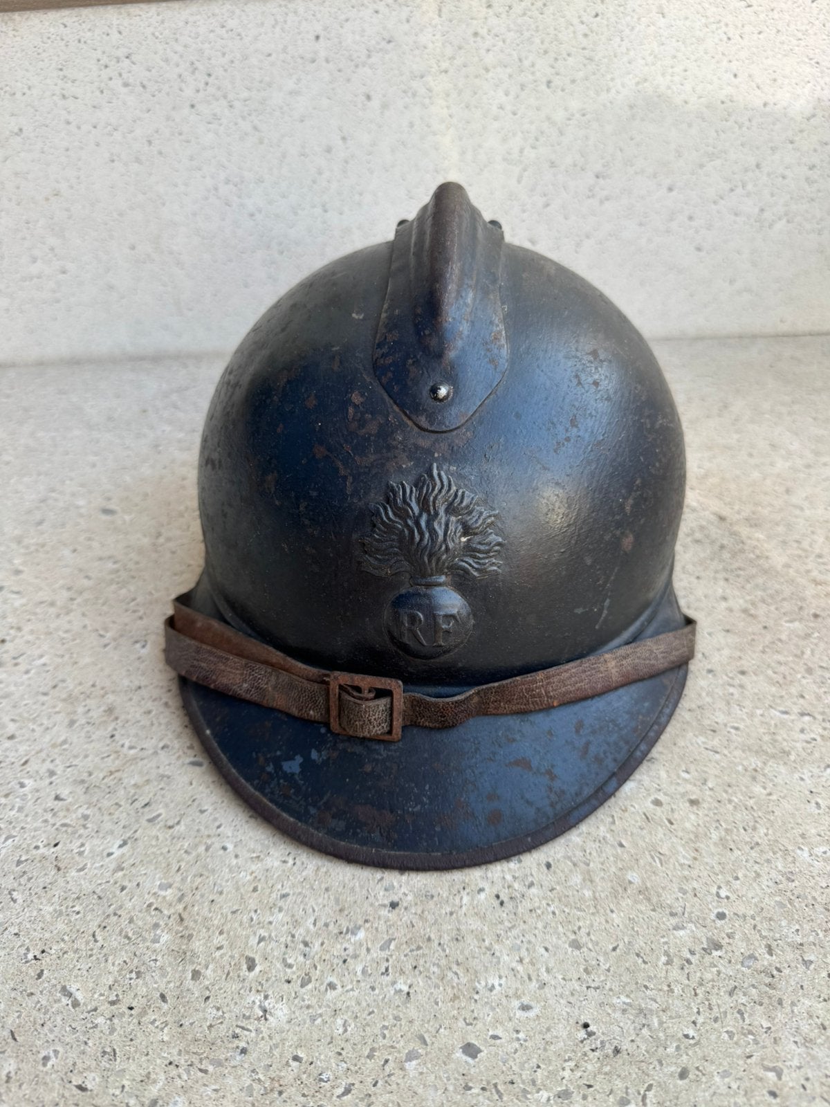 WW1 casque d'infanterie Français complet, Enlèvement ou Envoi