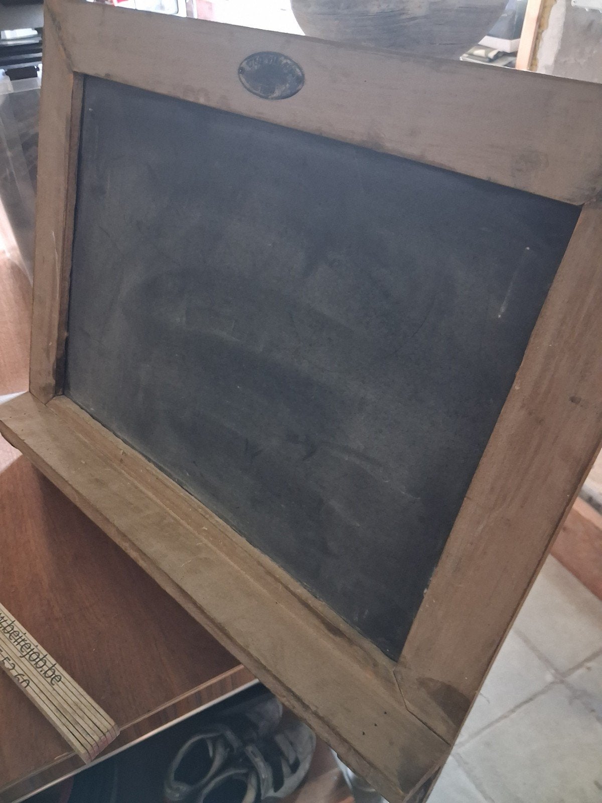 Houten schrijfbord 55cm op 45 cm, Ophalen