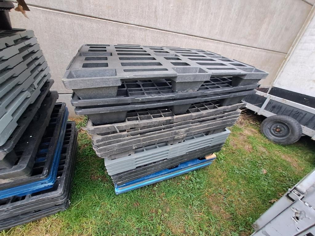 Lot de palettes en plastique, Enlèvement ou Envoi