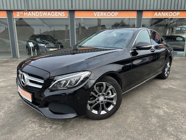 Mercedes C180,1.6i benzine,2016,Automaat, 122.558km+Keuring, Auto's, Mercedes-Benz, Automaat, Euro 6, 1595 cc, Bedrijf