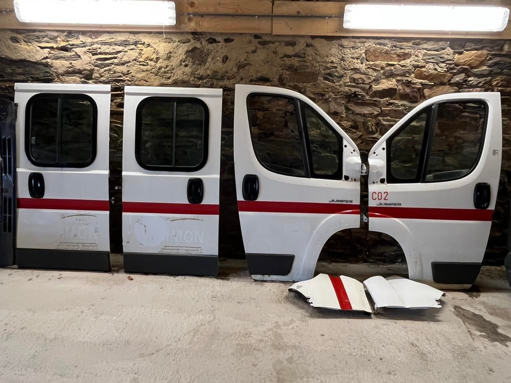 4 portes de citroen jumpy de chantier, Autos : Pièces & Accessoires, Enlèvement, Avant