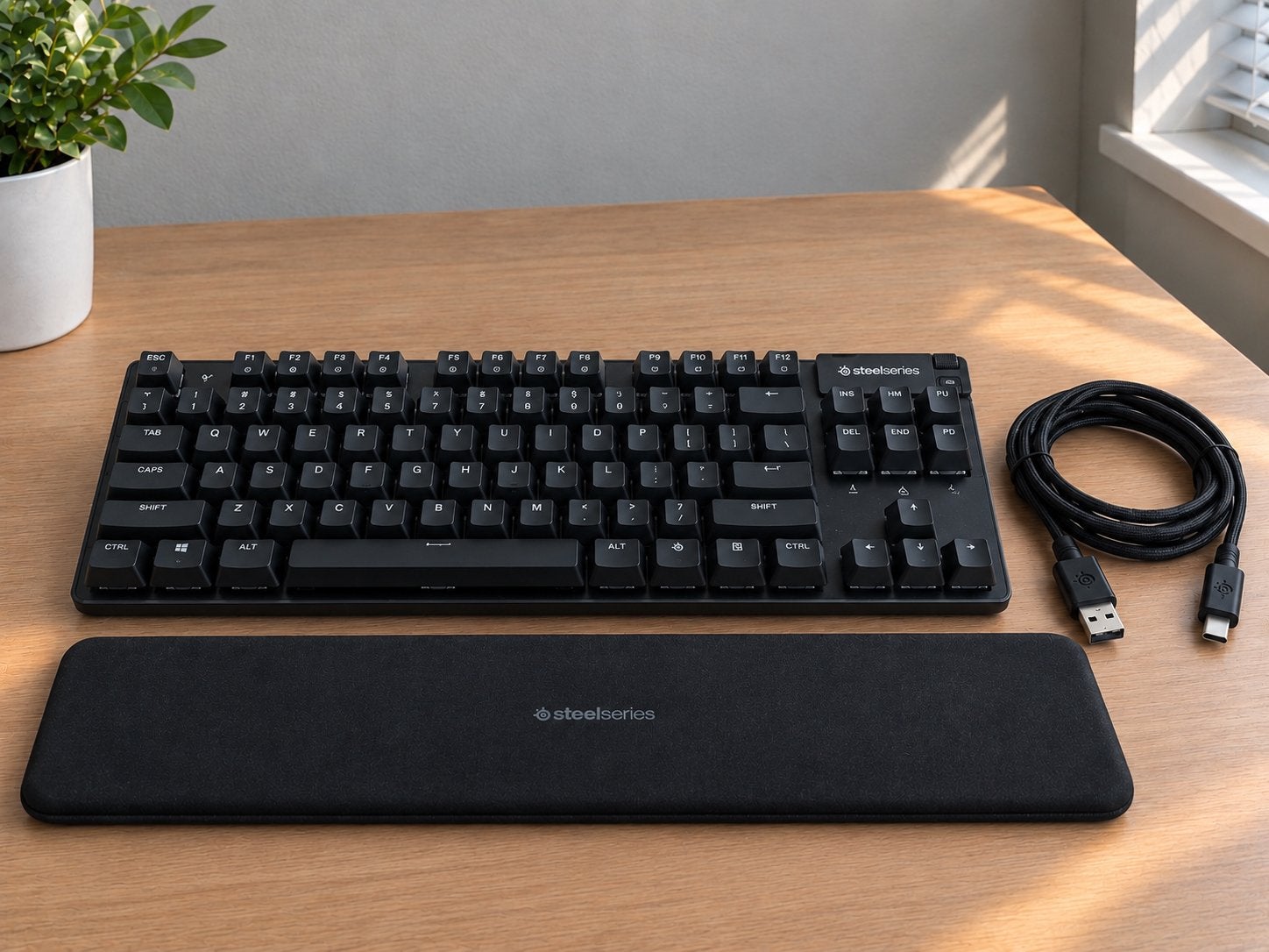 SteelSeries Apex Pro TKL 2023 – Gaming Keyboard, Computers en Software, Ophalen, Zo goed als nieuw, Qwerty, Bedraad