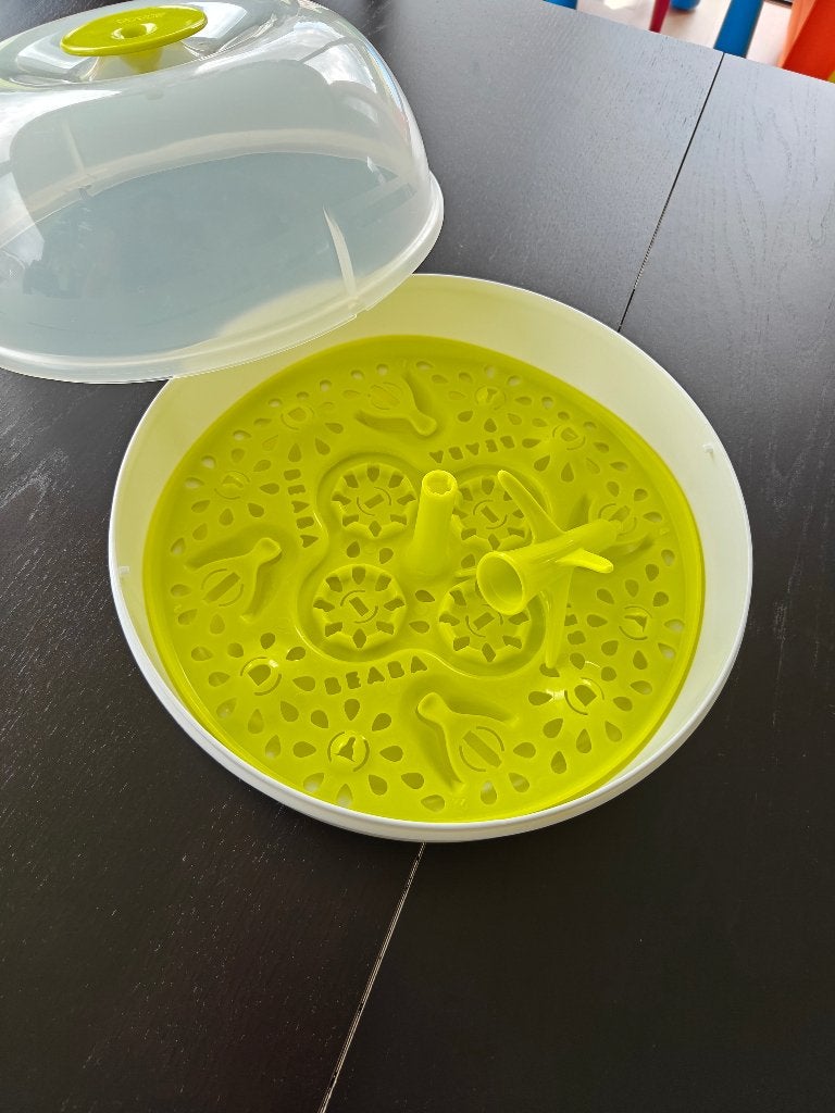 Beaba sterilisator voor magnetron, Kinderen en Baby's, Ophalen, Gebruikt, Sterilisator