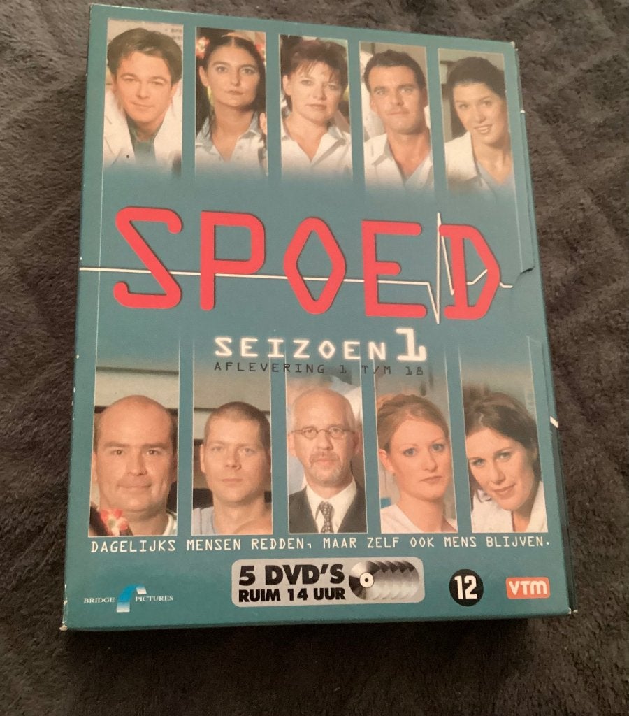 Spoed seizoen 1 ( box 5 dvd’s ), Cd's en Dvd's, Ophalen of Verzenden, Nederlands, Seizoen 1, Nederlands
