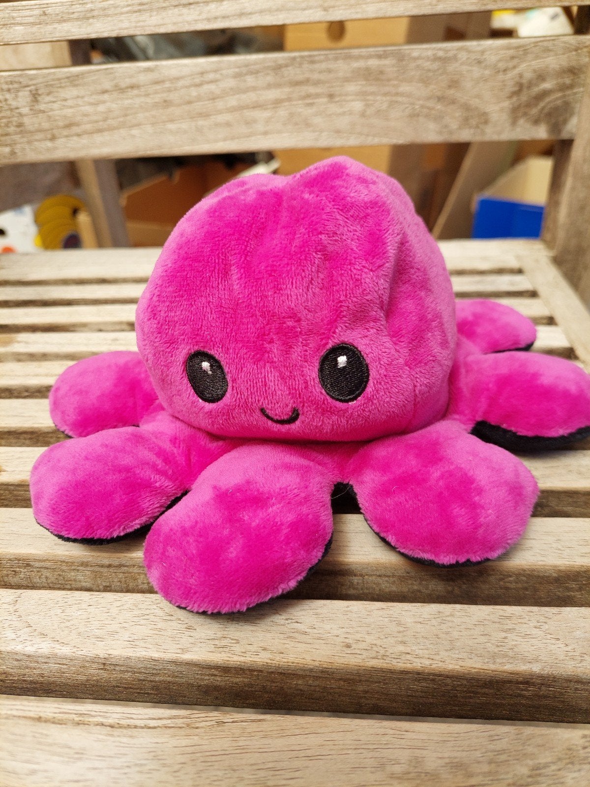 Octopus - dubbelzijdig, Kinderen en Baby's, Speelgoed | Knuffels en Pluche, Ophalen of Verzenden