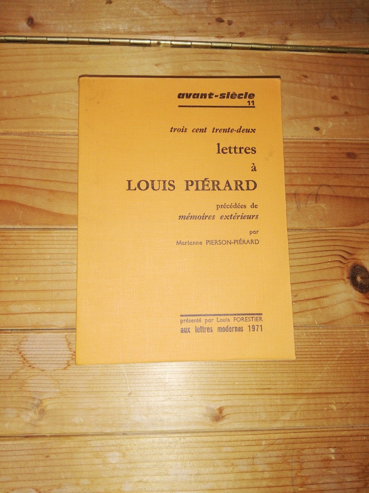Lettres à Louis Pierard, Enlèvement ou Envoi, Utilisé