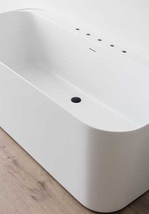 Nouveau dans la boîte Baignoire mitoyenne 170x80cm, Enlèvement