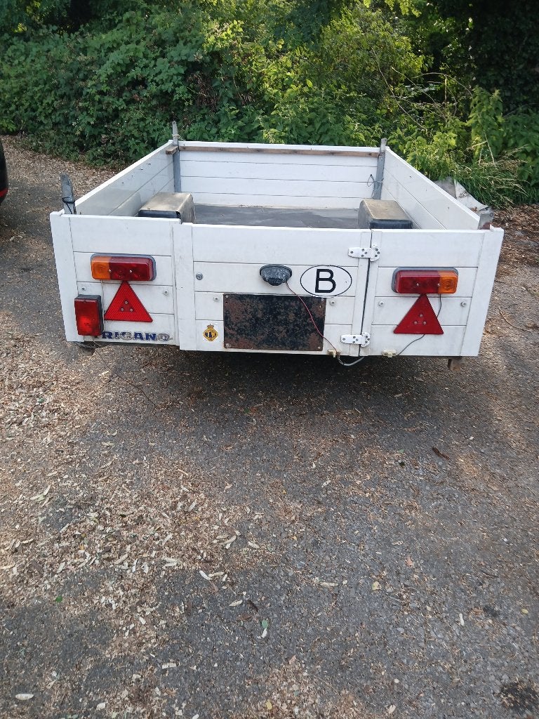 Aanhangwagen, Ophalen, Gebruikt