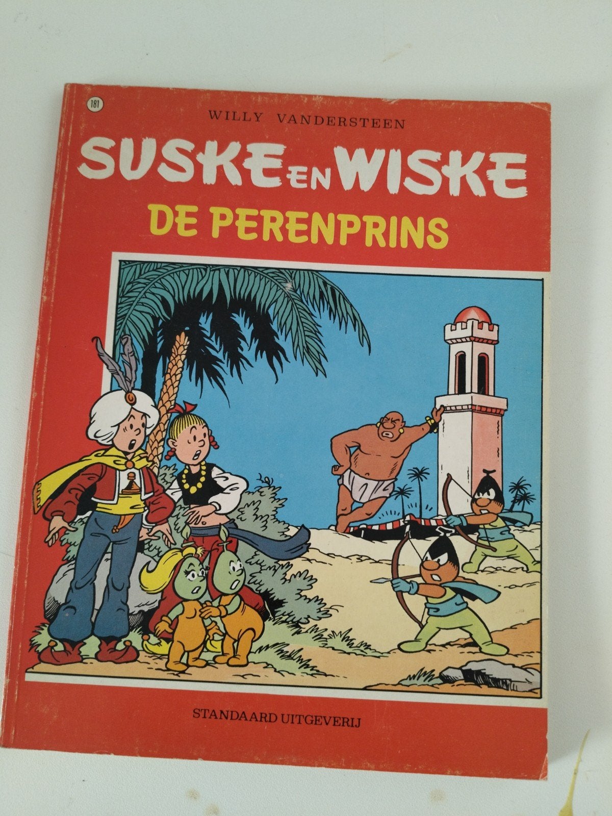 Suske en Wiske. De perenprins, Gelezen, Willy Vandersteen, Eén stripboek, Ophalen of Verzenden