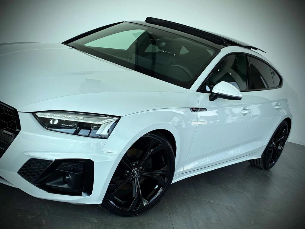 Audi A5 SPORTBACK 2.0TDi FULL SLINE-COCKPIT-T.O-CAMERA-PDC, Autos, Audi, Achat, Entreprise, 1968 cm³, Noir