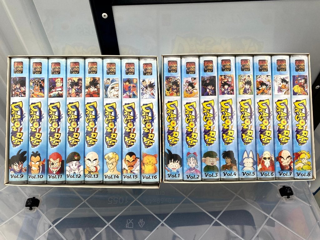Lot 2 Coffrets VHS Dragon Ball - Vol. 1 à 16 (VF), Animation, Enlèvement, VHS, Français