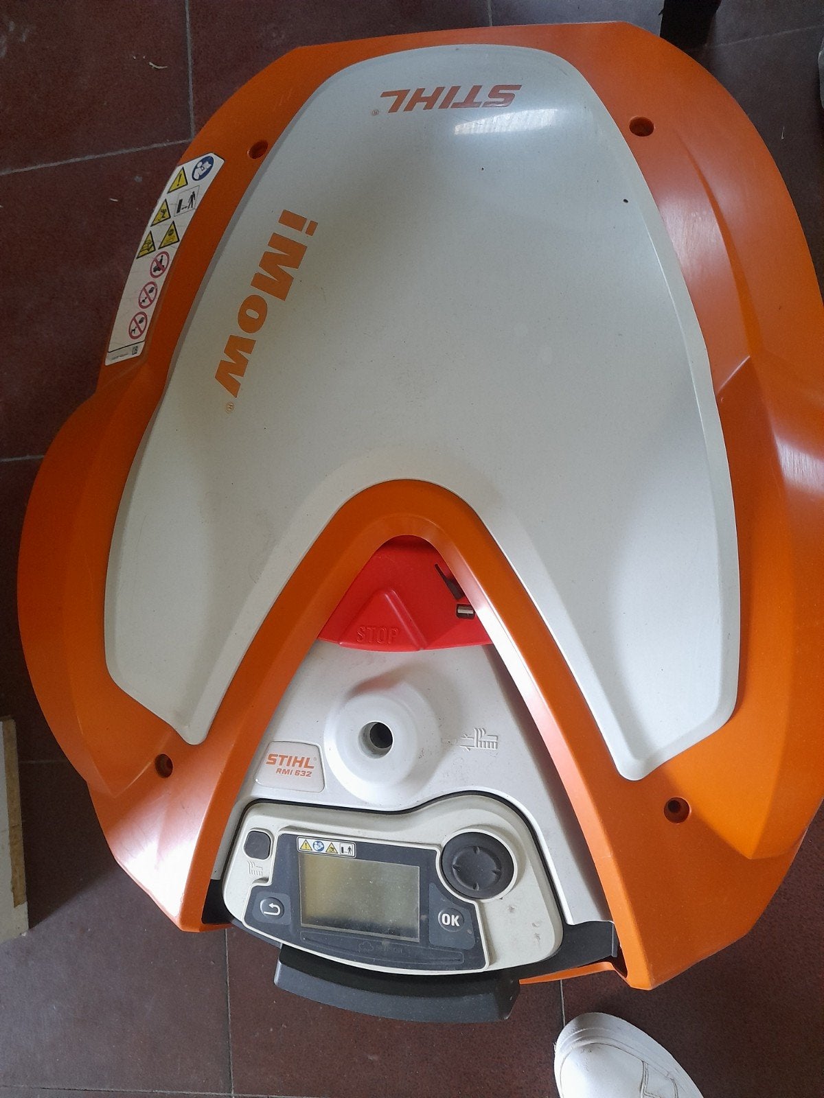 Grasmaaier stihl, Enlèvement