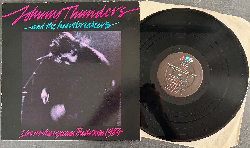 JOHNNY THUNDERS & HEARTBREAKERS - Lyceum '84 ( LP; NMINT ), Verzenden, Zo goed als nieuw, 12 inch, Poprock