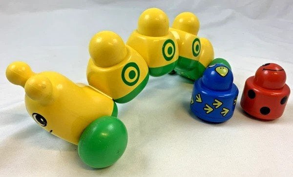 LEGO Primo Rups 1457 Rammelaar Babyspeelgoed Grijpspeeltje, Kinderen en Baby's, Lego Primo, Overige thema's, Verzenden, Zo goed als nieuw