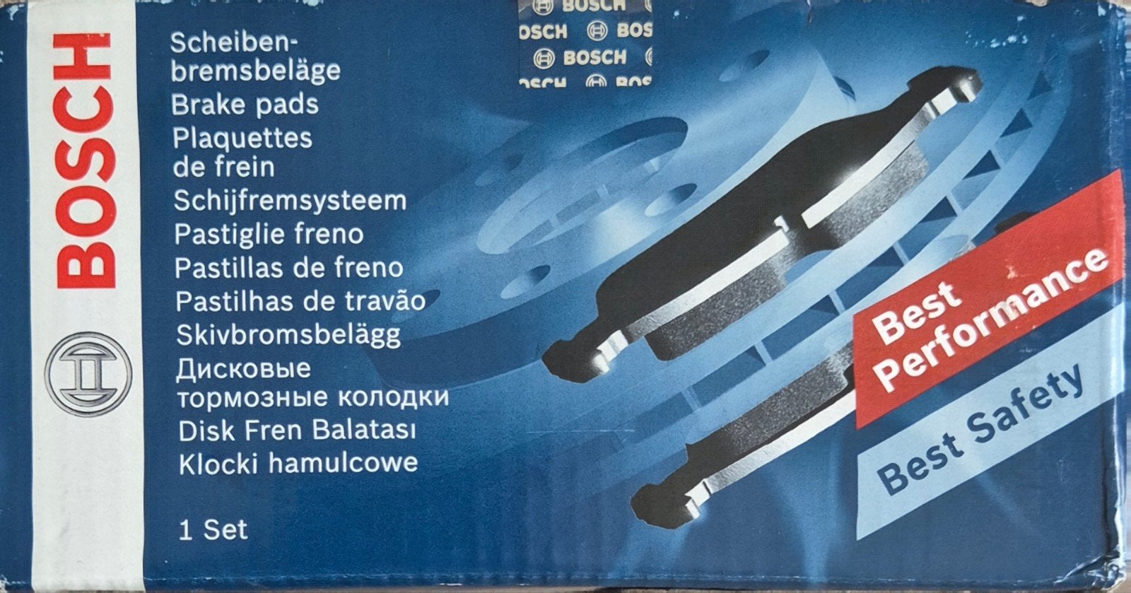 Remblokken vooras volkswagen., Ophalen, Nieuw, Audi