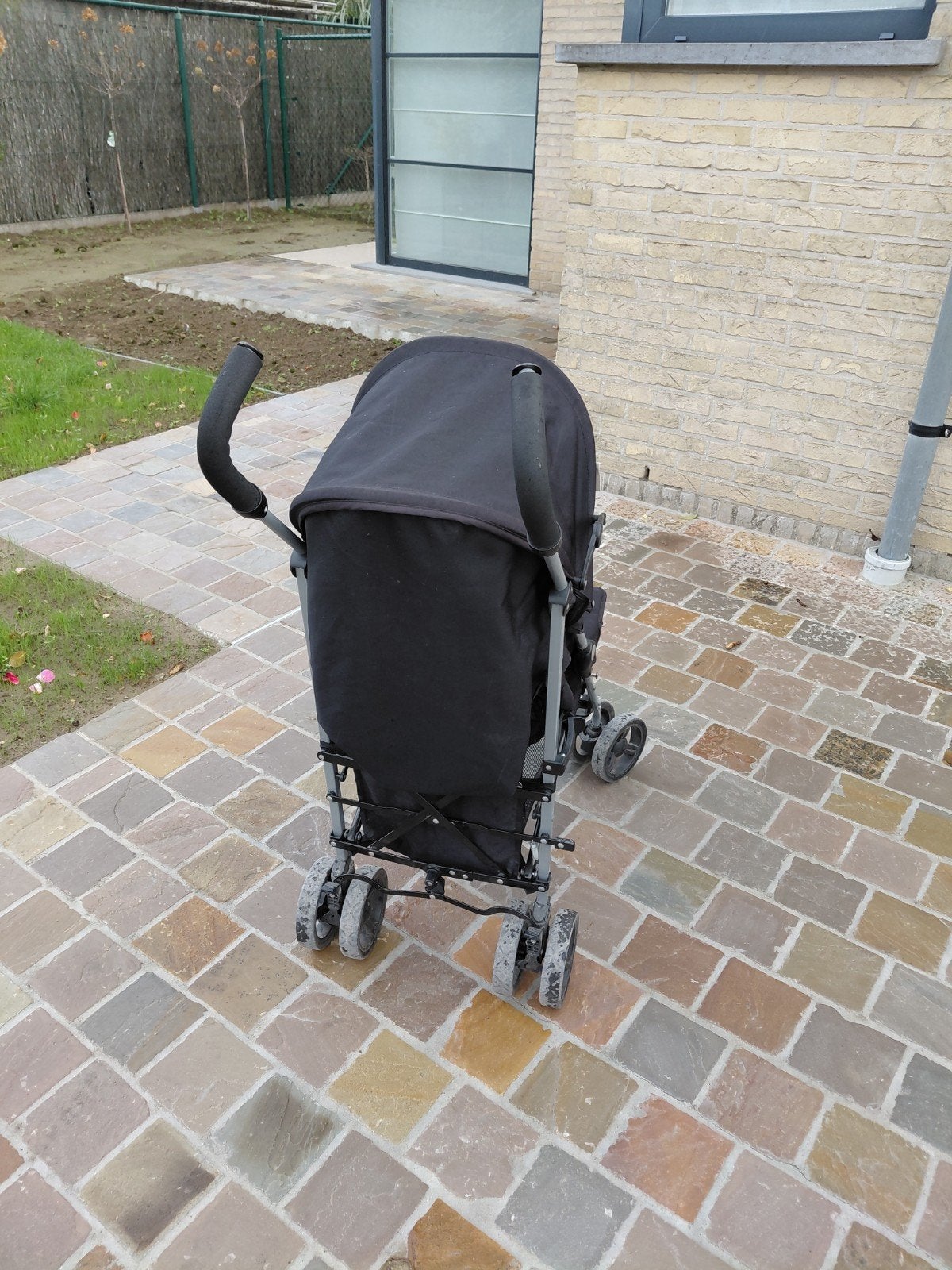 plooibuggy + bijhorende regenhoes, Ophalen, Gebruikt, Overige merken, Regenhoes