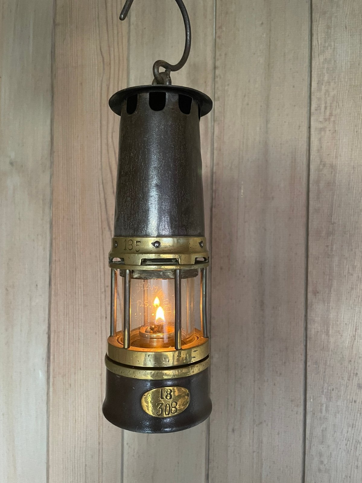 Olielamp, mijnwerkers, Ophalen of Verzenden