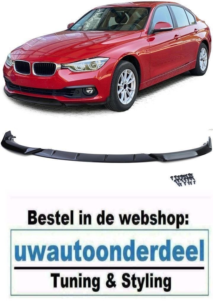 Spoiler Voorspoiler Carbon Look Voor Bmw 3 Serie F30 F31 LCI, Envoi