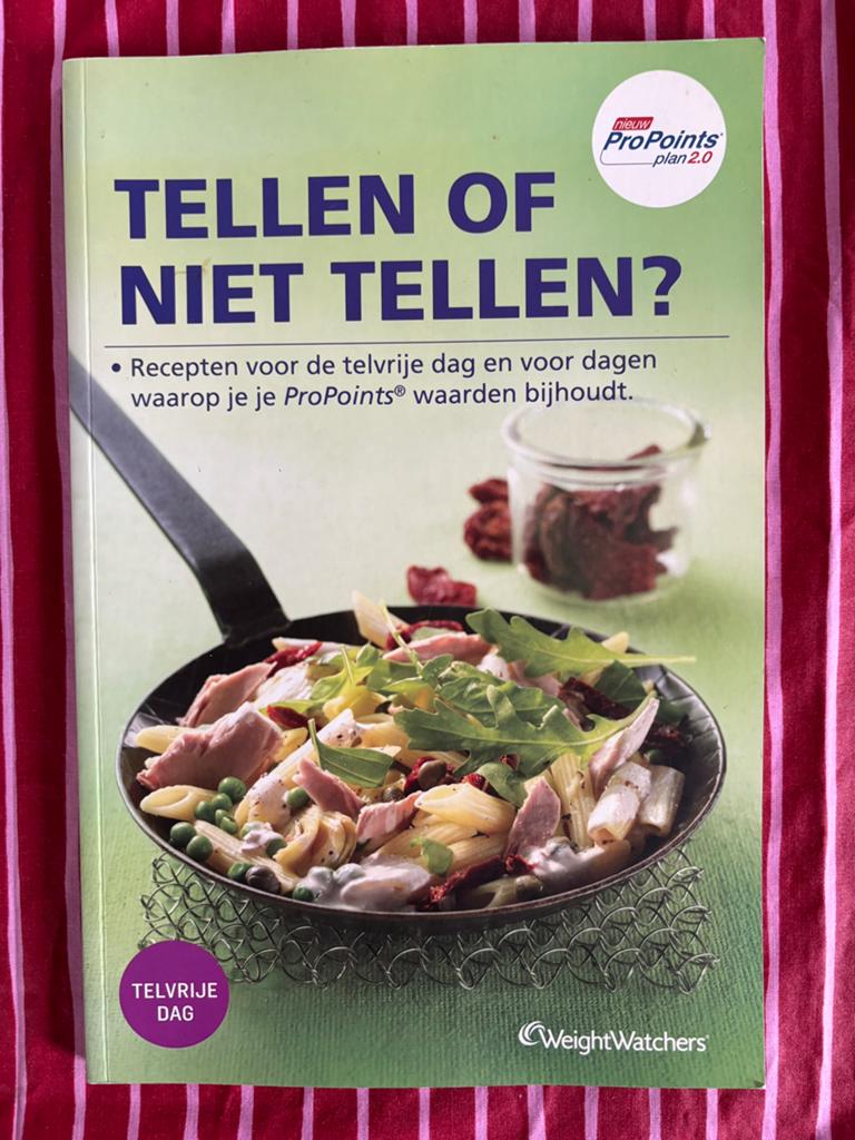 Kookboek van WeightWatchers “Tellen of niet tellen”, Gezond koken, Zo goed als nieuw, Europa, Tapas, Hapjes en Dim Sum