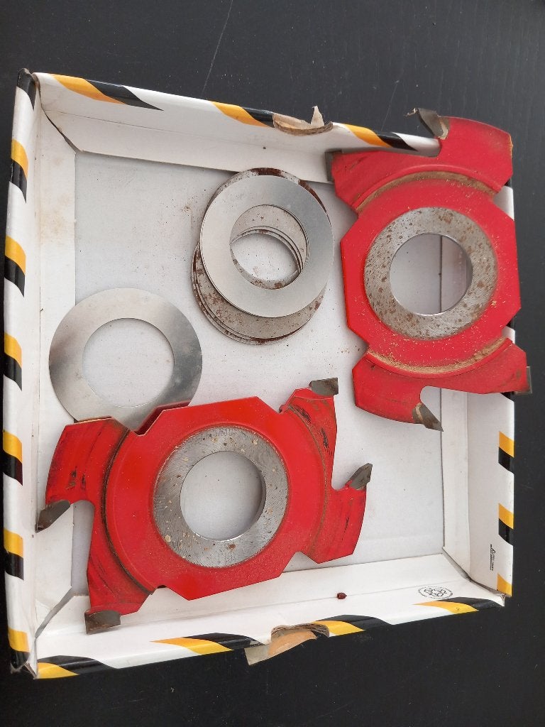 verstelbare houtfrees 120 diameter, 4-7.5mm dikte Frezite, Articles professionnels, Machines & Construction | Travail du bois