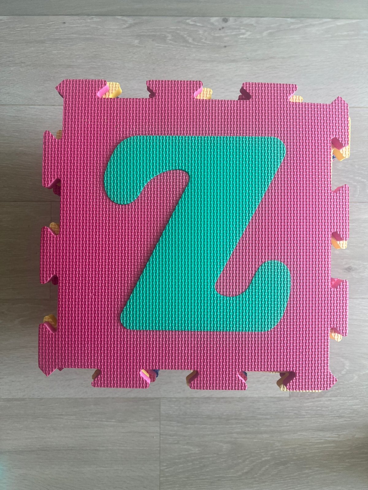 Speelmat - grondpuzzel - puzzelmat - alfabet, Ophalen, Zo goed als nieuw