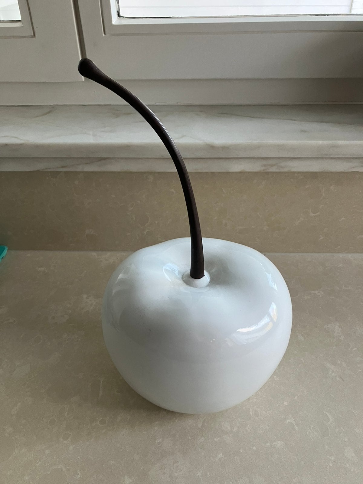 Pomme décorative en plastique, Enlèvement ou Envoi, Comme neuf