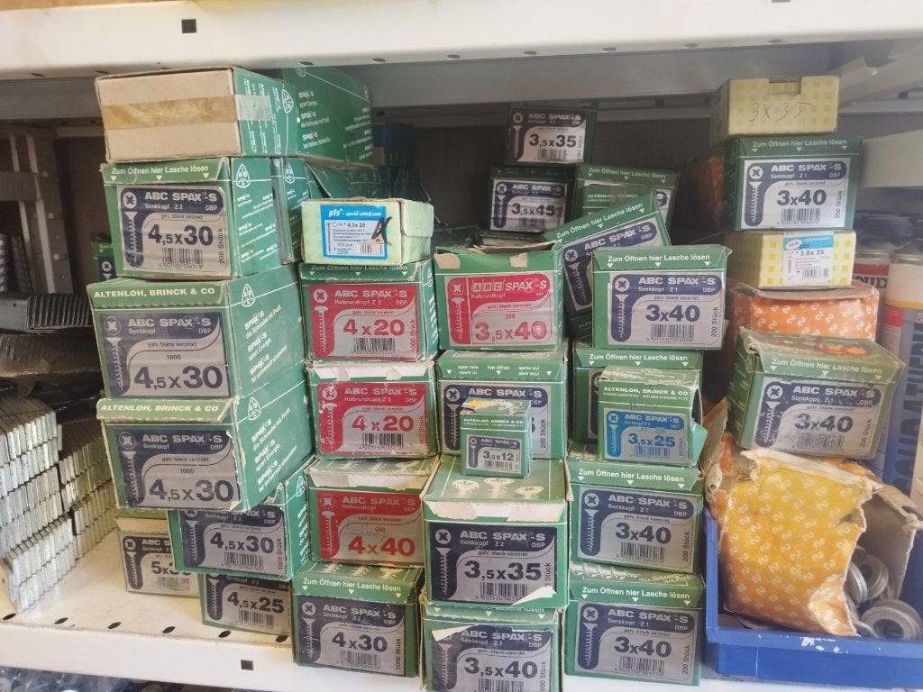 SPAX houtvijzen - houtschroeven - 200 dozen - NIEUW!