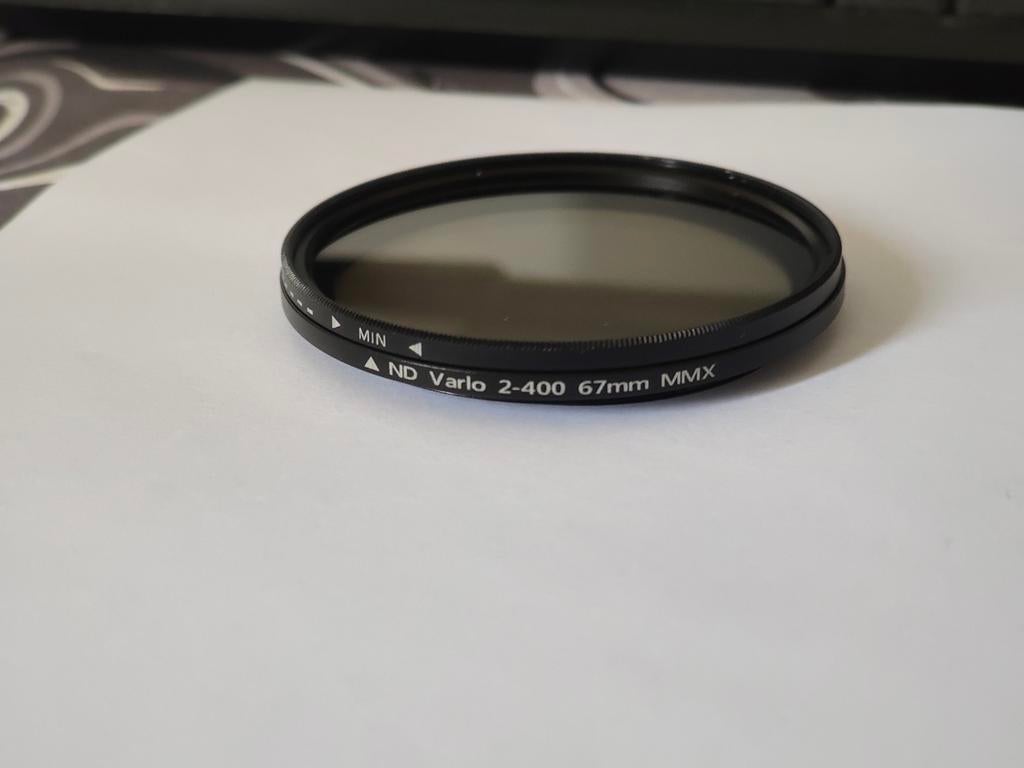 Fader Variable ND filter adjustable ND2 to ND400 67mm, TV, Hi-fi & Vidéo, Photo | Filtres, Enlèvement