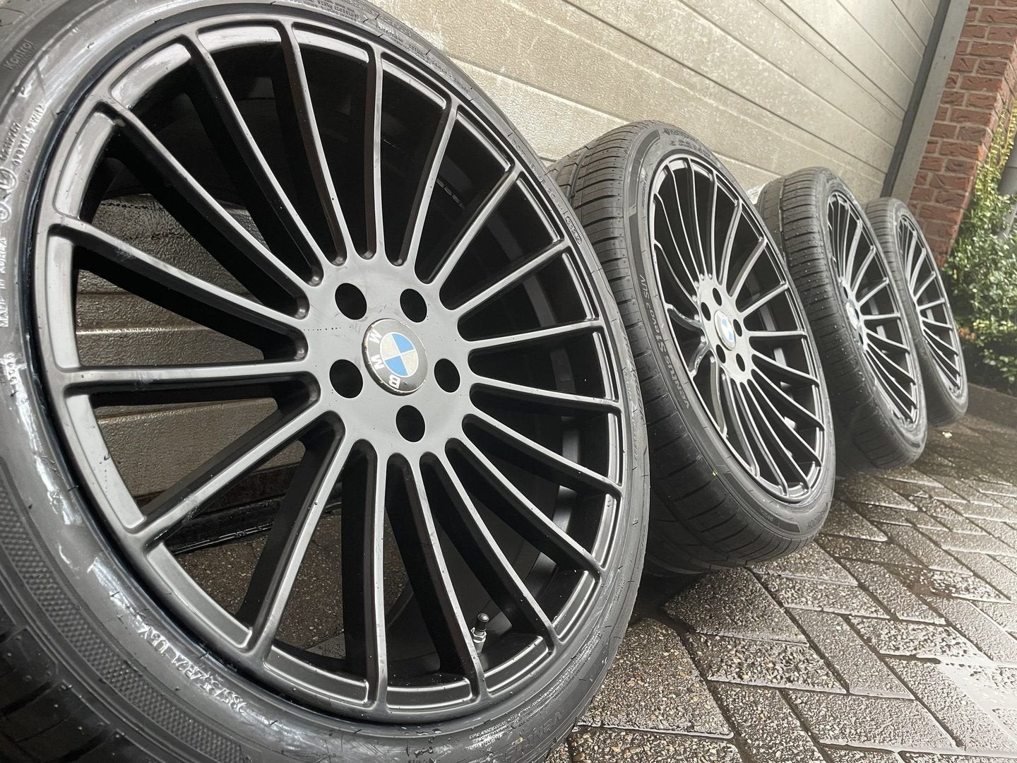 set 21 inch BMW X5 E70 F15 E71 X6 F16 Hamann breedset velgen, Auto-onderdelen, Banden en Velgen, -, 285 mm, -, Banden en Velgen