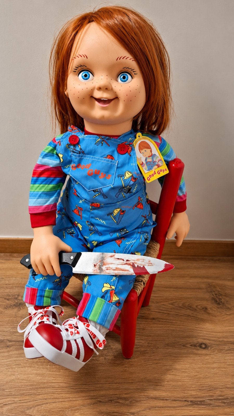Zeldzame iconische life-size Chucky 'Good Guys' Pop., Enlèvement ou Envoi
