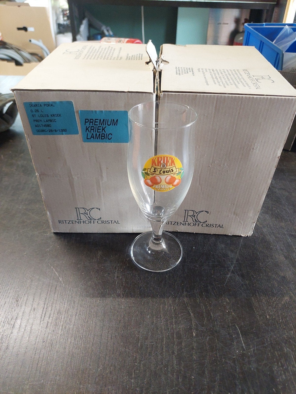 12 kriek st louis, Ophalen, Nieuw, Bierglas