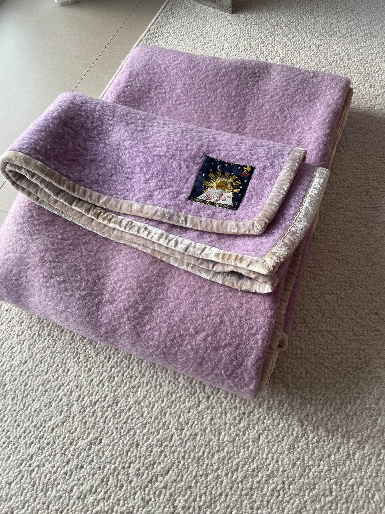 Deken Solo Mio in nieuwstaat 230 op 220, Ophalen, Paars, Tweepersoons, Ademend