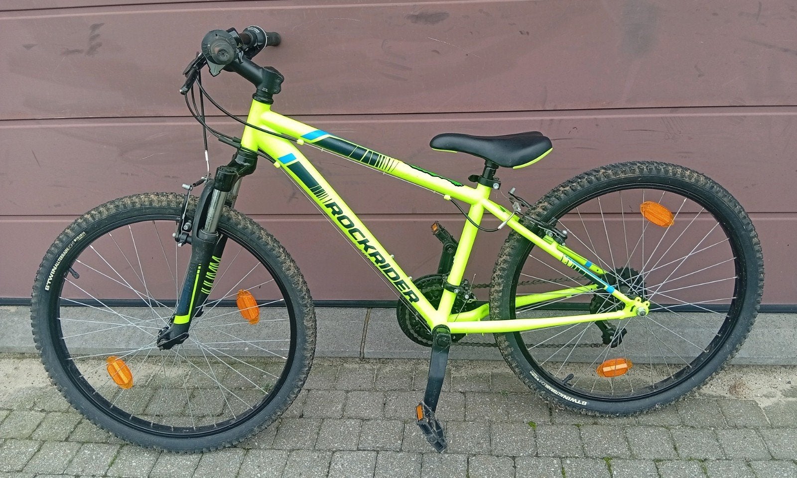 Kinderfiets mountainbike Rockrider ST500 24inch 18speed 🚴, Ophalen, Zo goed als nieuw, Trapvoertuig