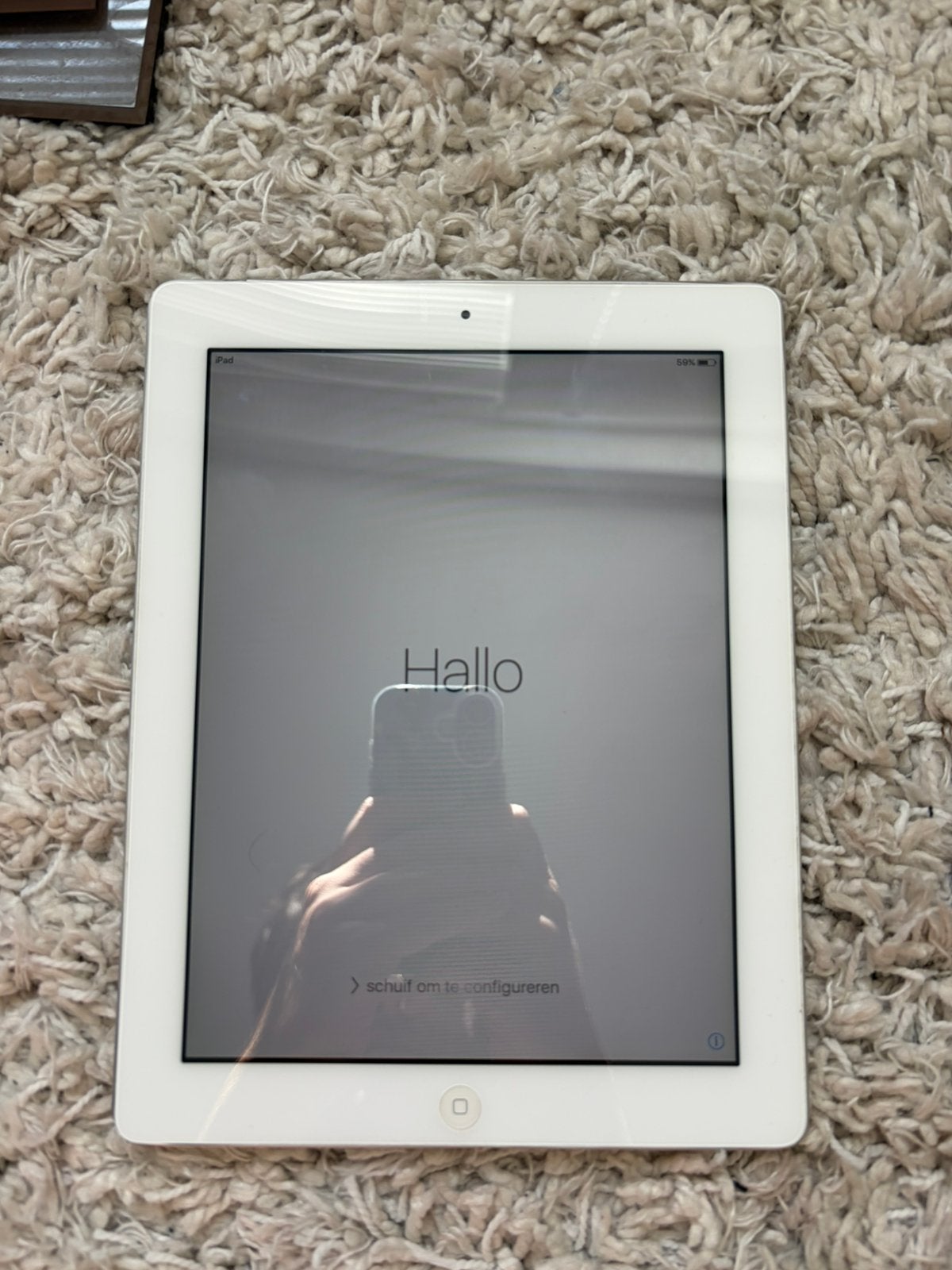 iPad 2 - 16GB wit, Informatique & Logiciels, Apple iPad Tablettes, Apple iPad, 9 pouces, Enlèvement, Utilisé