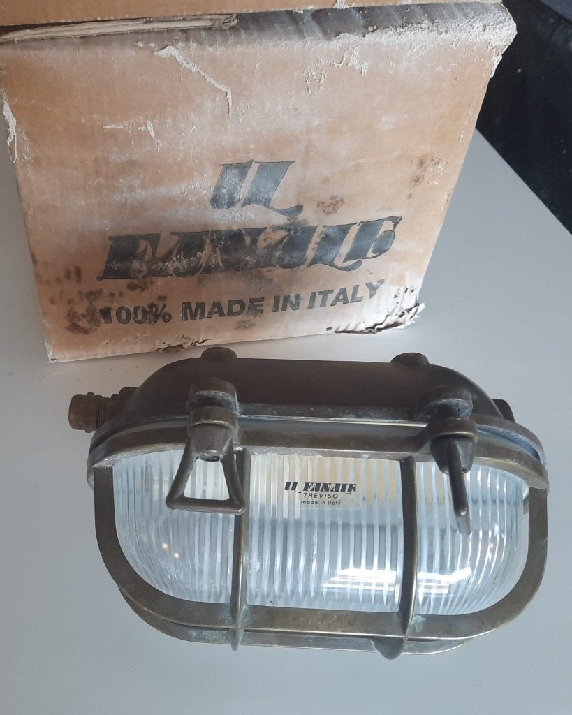 lampes artisanat italien - qualité supérieure, Enlèvement, Neuf, Verre, Industriel ou nautique