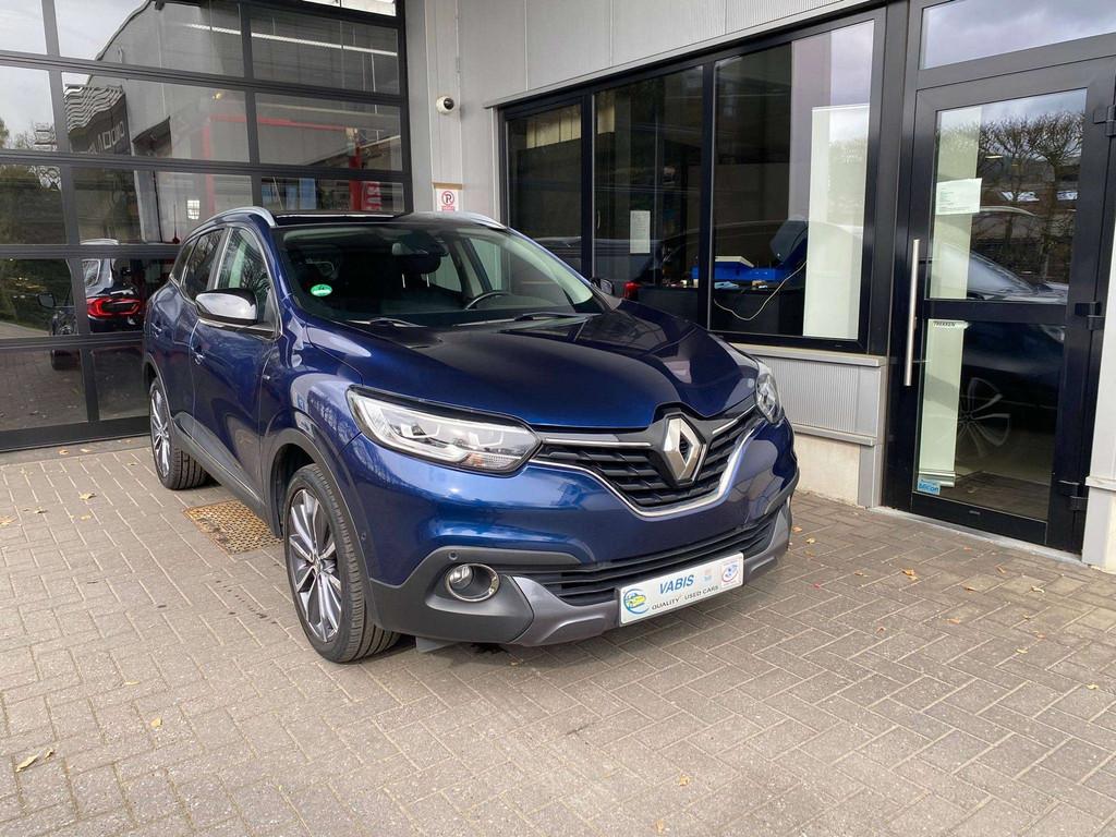 Renault Kadjar Kadjar 1.2 TCe Bose Navi/Leder/... 12 maanden, Kadjar, Gebruikt, 4 cilinders, Blauw