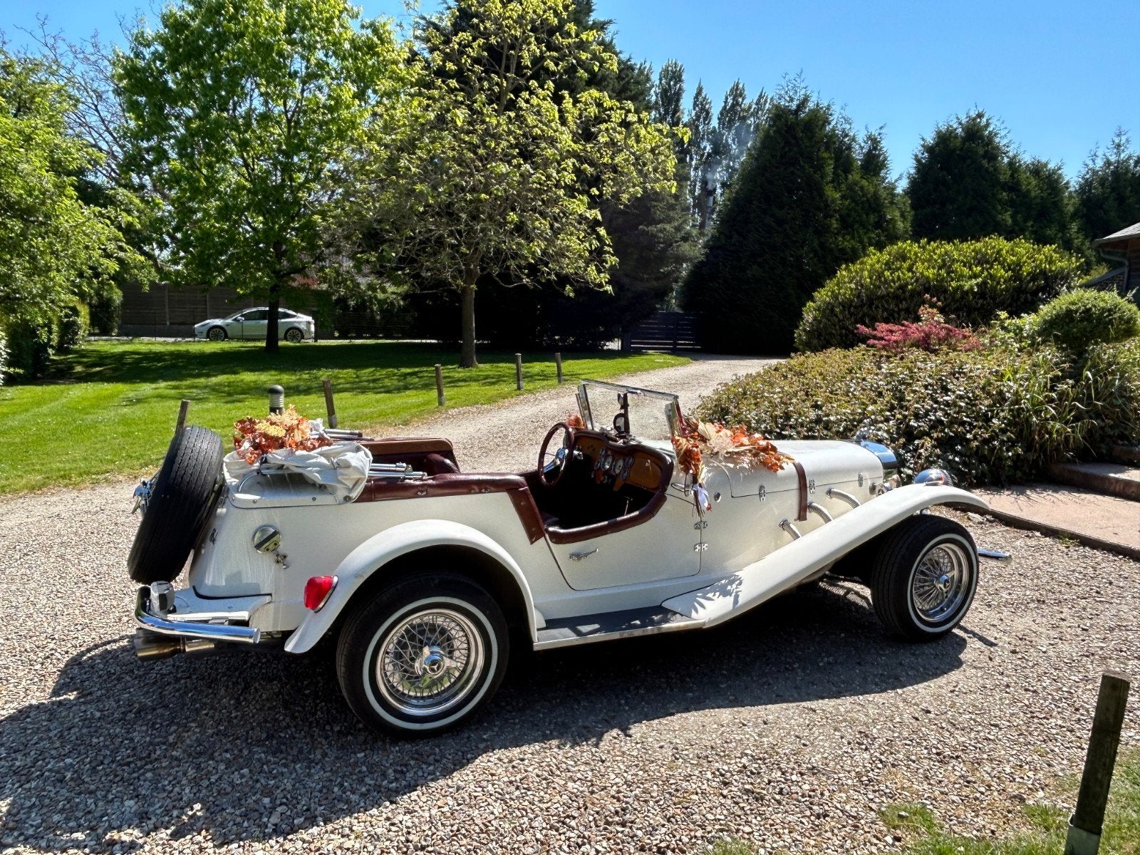 cmc replica ssk, Auto's, Automaat, Achterwielaandrijving, Cabriolet, Bruin