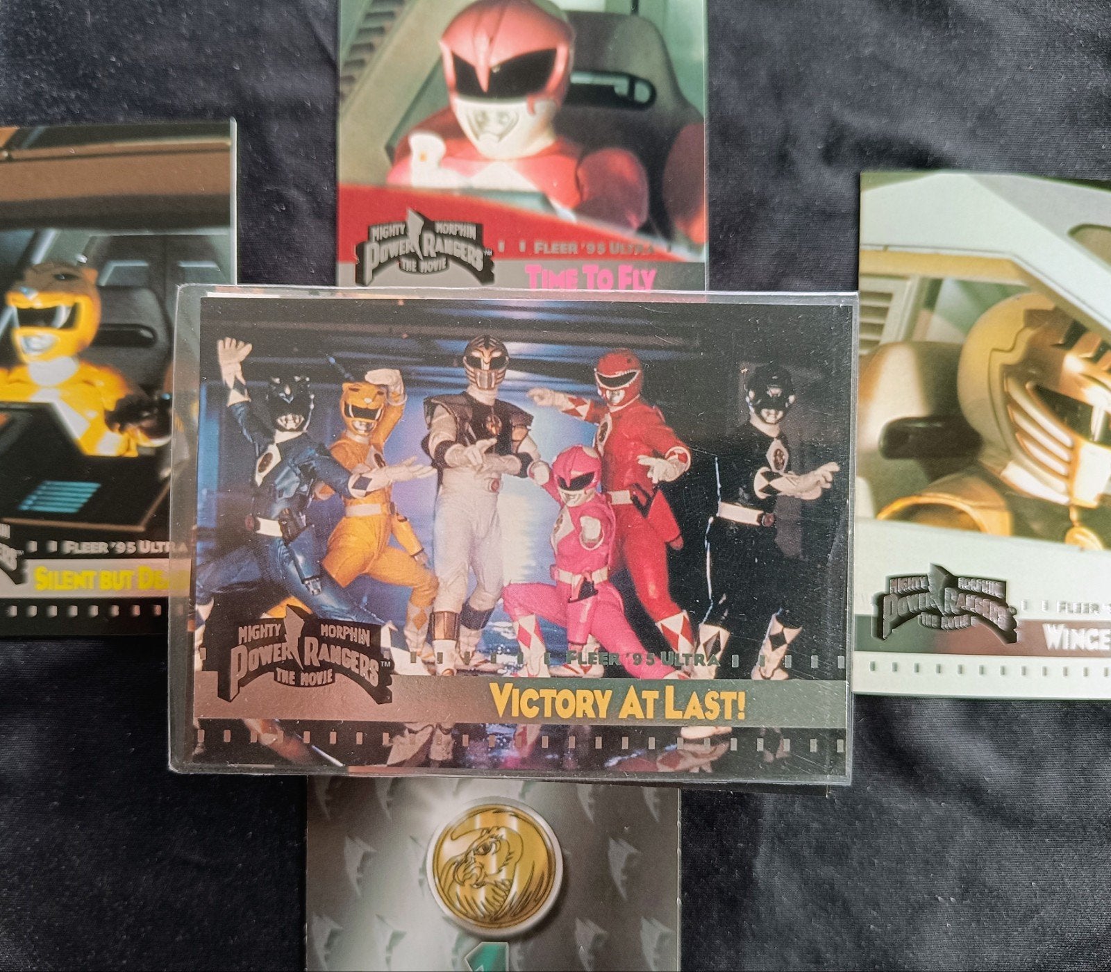 Power Rangers Mighty Morphin cards, Enlèvement ou Envoi, Utilisé, Plusieurs cartes