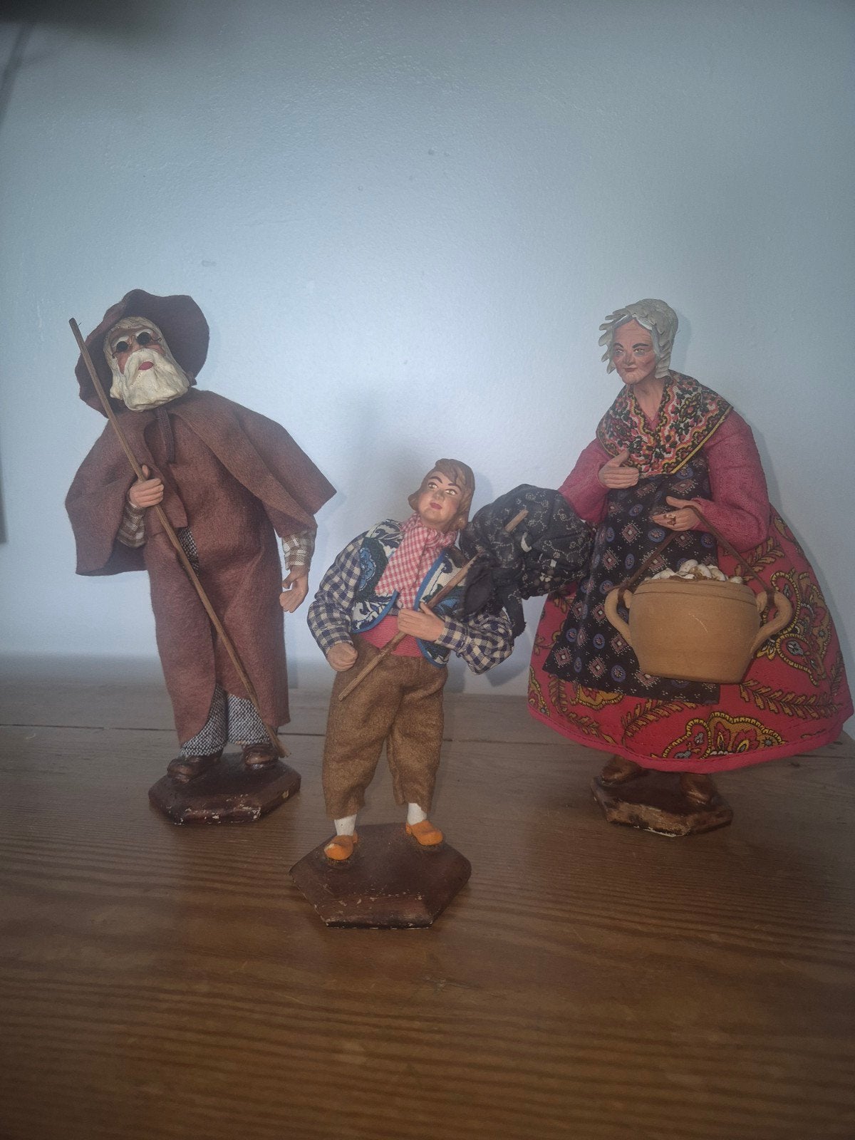 3 santons, Ophalen, Gebruikt, Mens