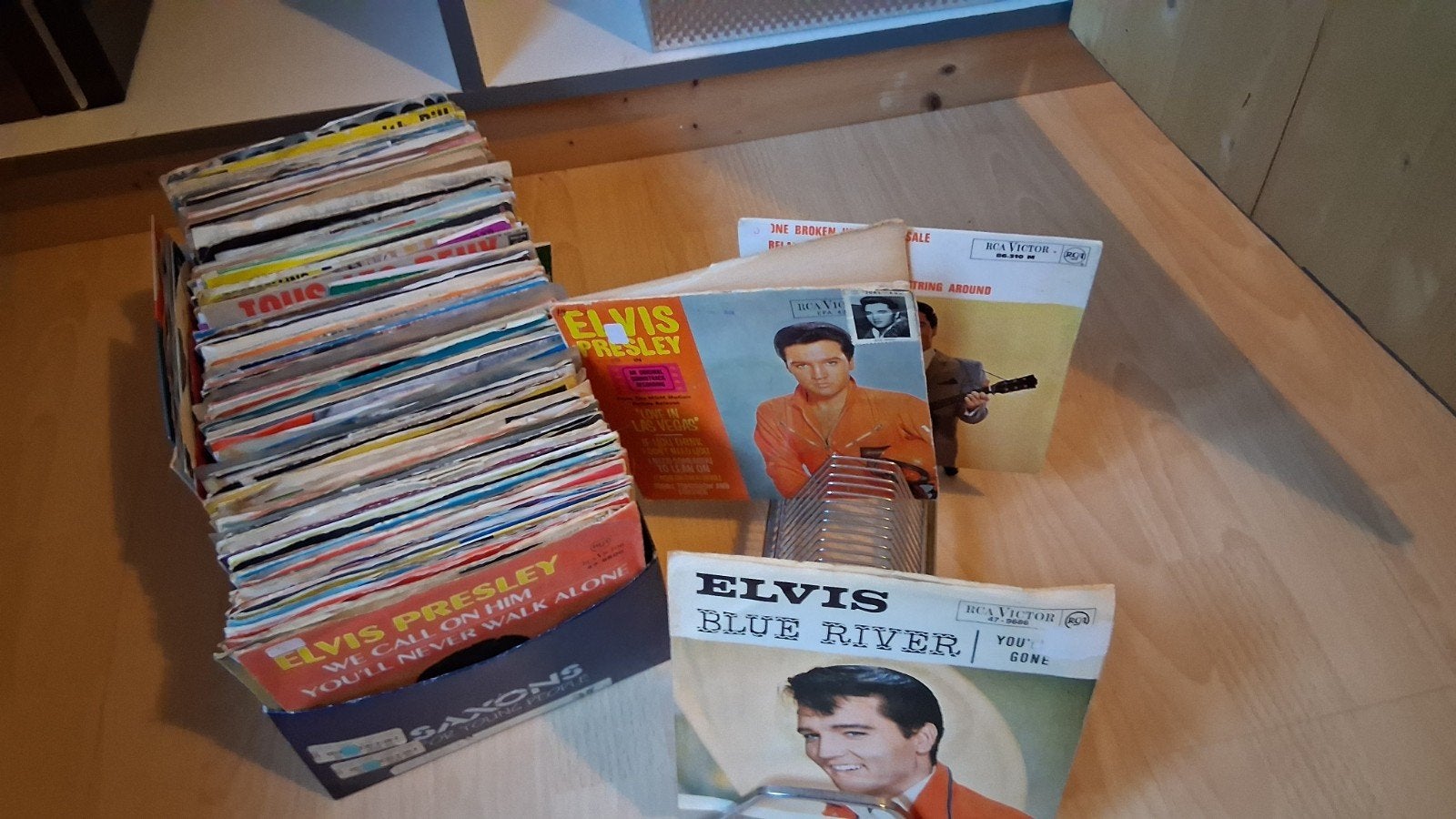 45toeren, Cd's en Dvd's, Ophalen, Zo goed als nieuw