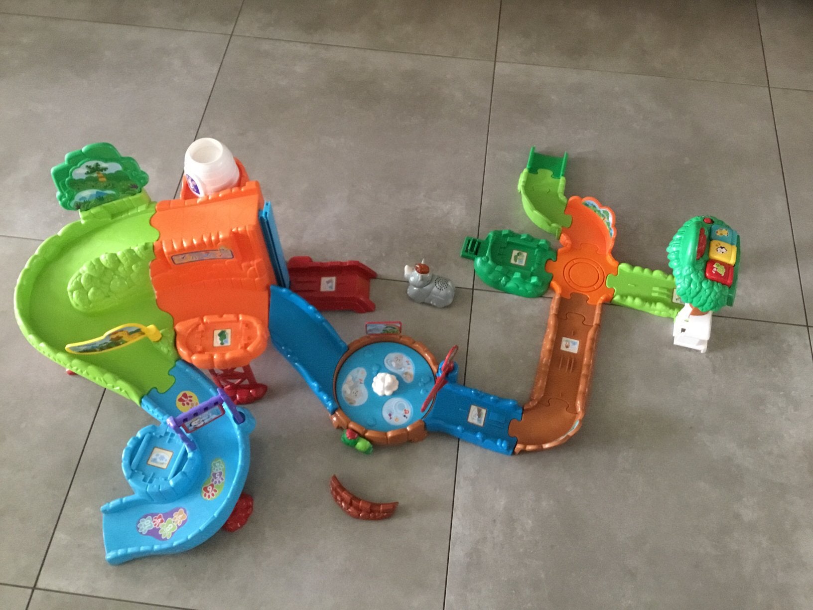Zoef zoef dierentuin VTECH, Ophalen of Verzenden, Zo goed als nieuw