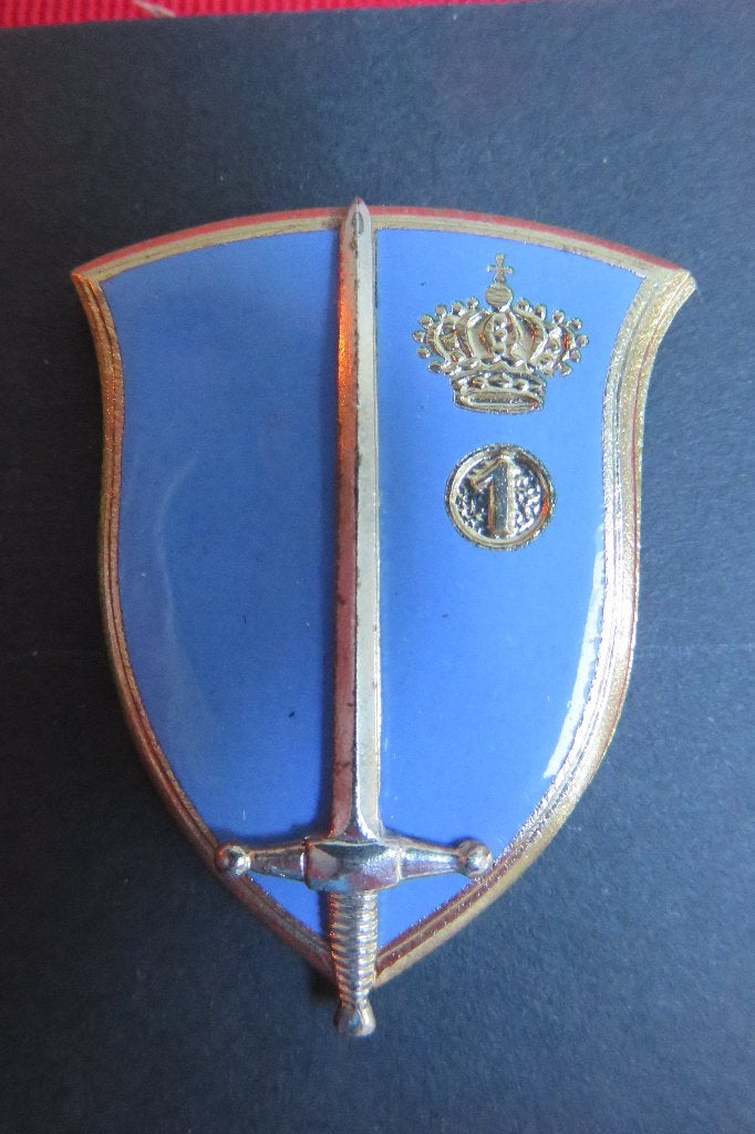 Breloque : 1 Brigade d'Infanterie Blindée, Collections, Enlèvement ou Envoi, Armée de terre, Emblème ou Badge