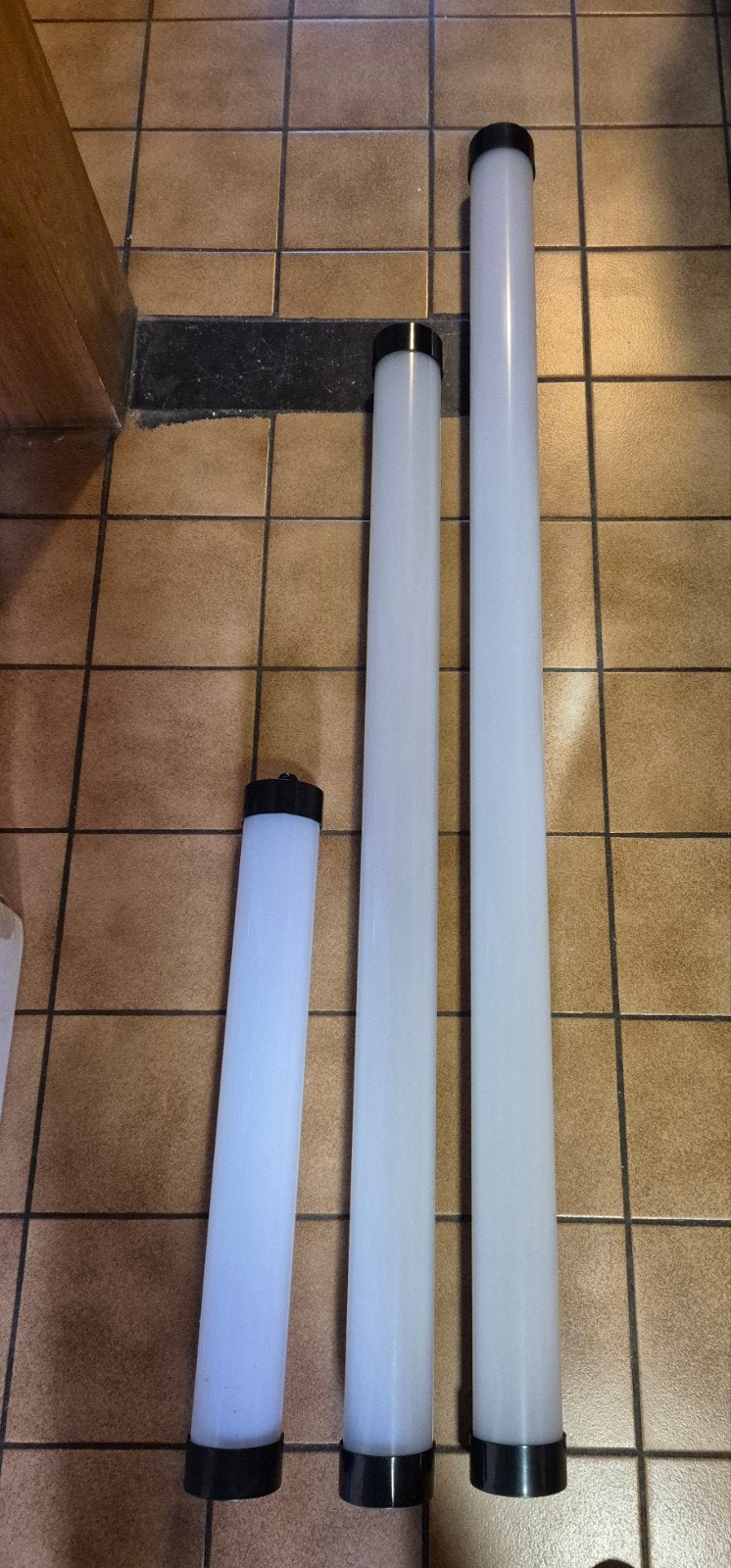 tube led, Enlèvement