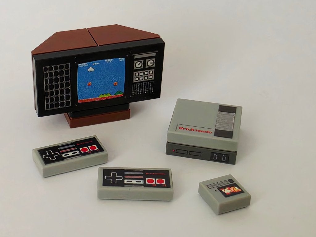 LEGO / Set NINTENDO (Console/Manette/K7/Tv), Lego, Accessoire, Enlèvement ou Envoi, Overige thema's
