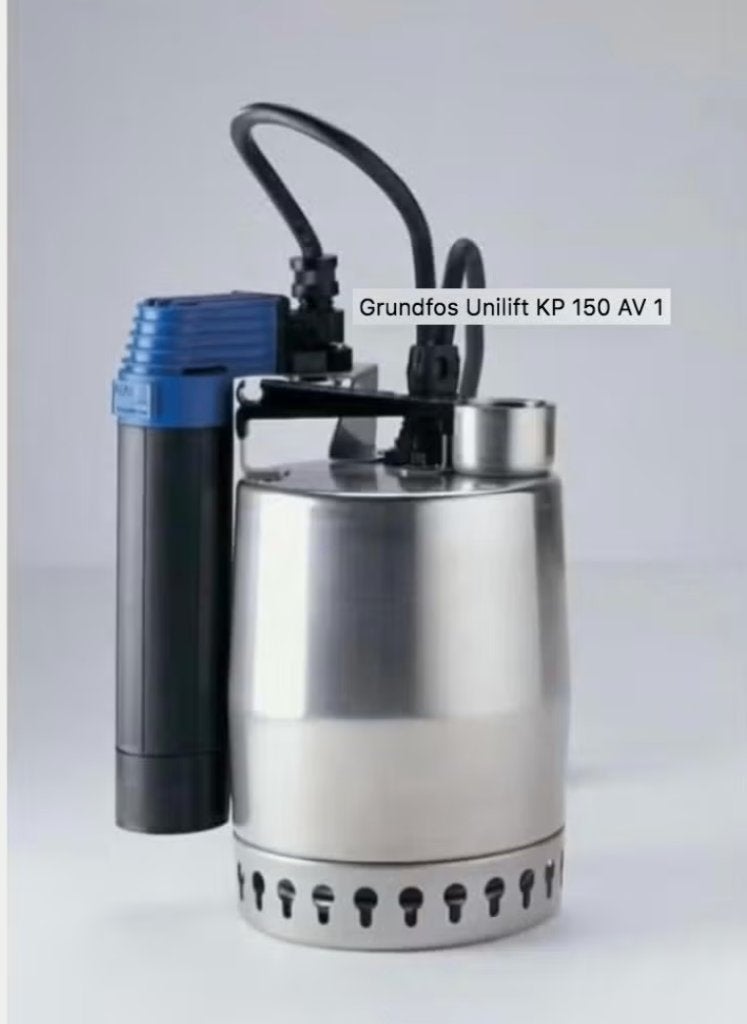 dompelpomp Grundfos Unilift KP 150 AV 1, Jardin & Terrasse, Pompes à eau, Enlèvement, Utilisé, Pompe à eaux claires