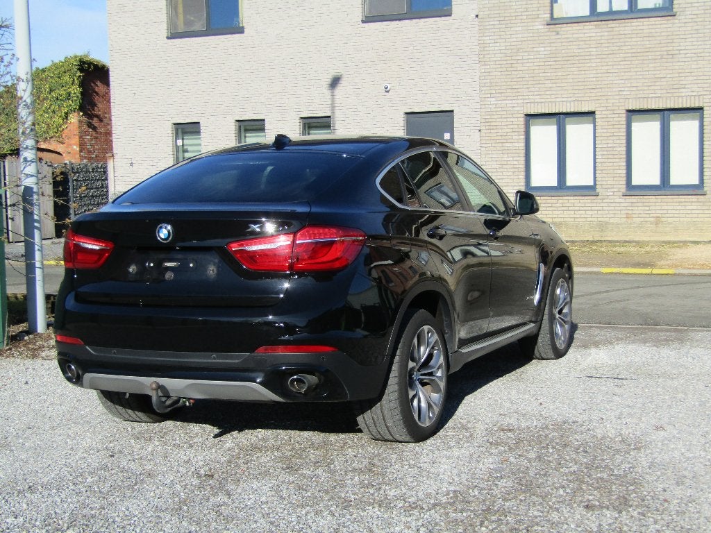 Bmw X6 3.0 dAS automaat, Auto's, BMW, Automaat, Zwart, Bedrijf, SUV of Terreinwagen