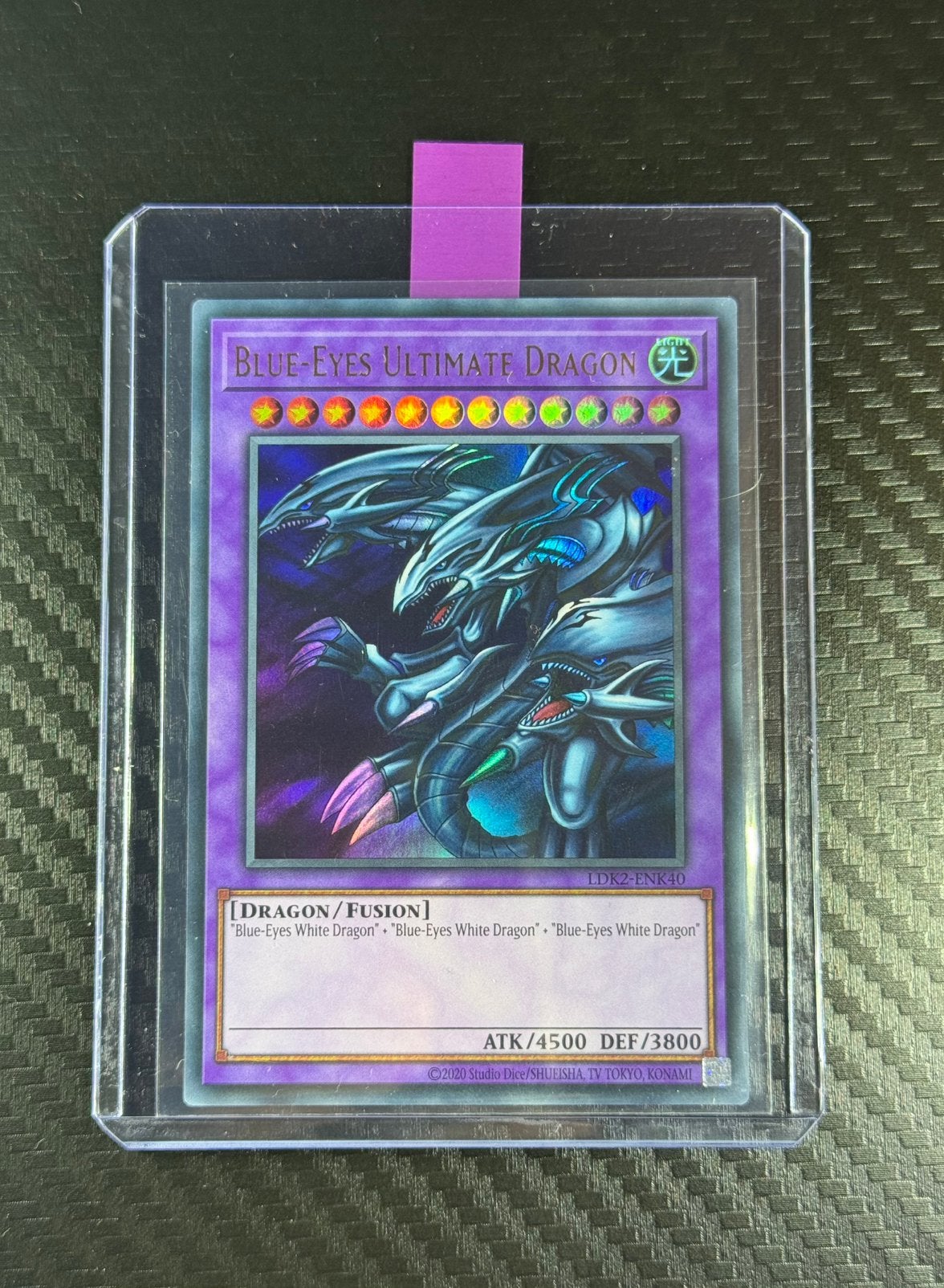 Blue-Eyes Ultimate Dragon | Ultra Rare | Holo | #LDK2-ENK40, Hobby en Vrije tijd, Verzamelkaartspellen | Yu-gi-Oh!, Verzenden