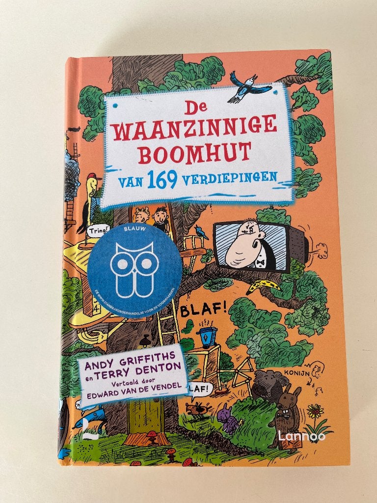 De waanzinnige boomhut deel 13, Boeken, Ophalen, Gelezen, Andy Griffiths; Terry Denton