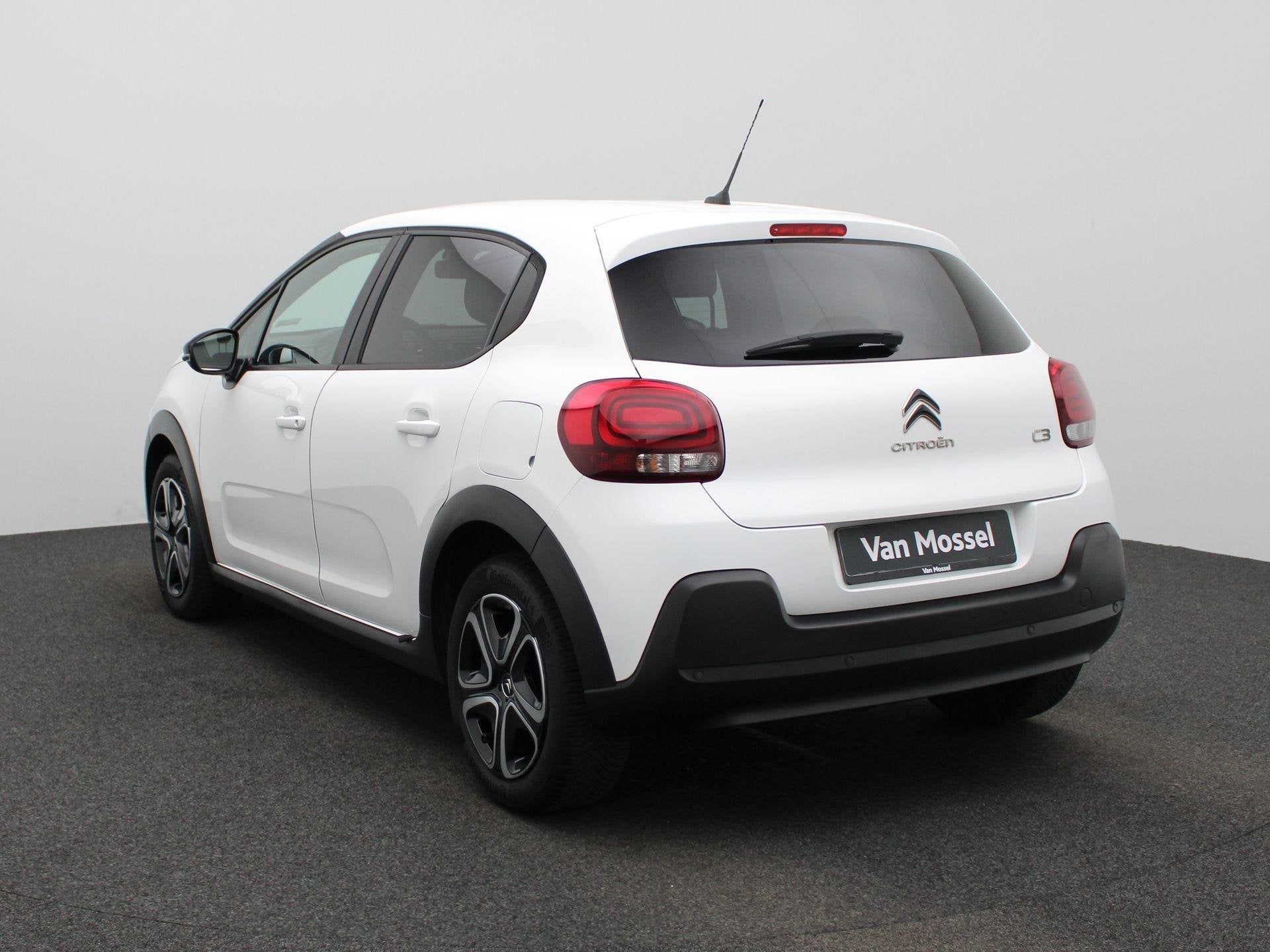 Citroën C3 1.2 PureTech 82 S&S MAN Feel, Auto's, Voorwielaandrijving, 96 g/km, Wit, Bedrijf