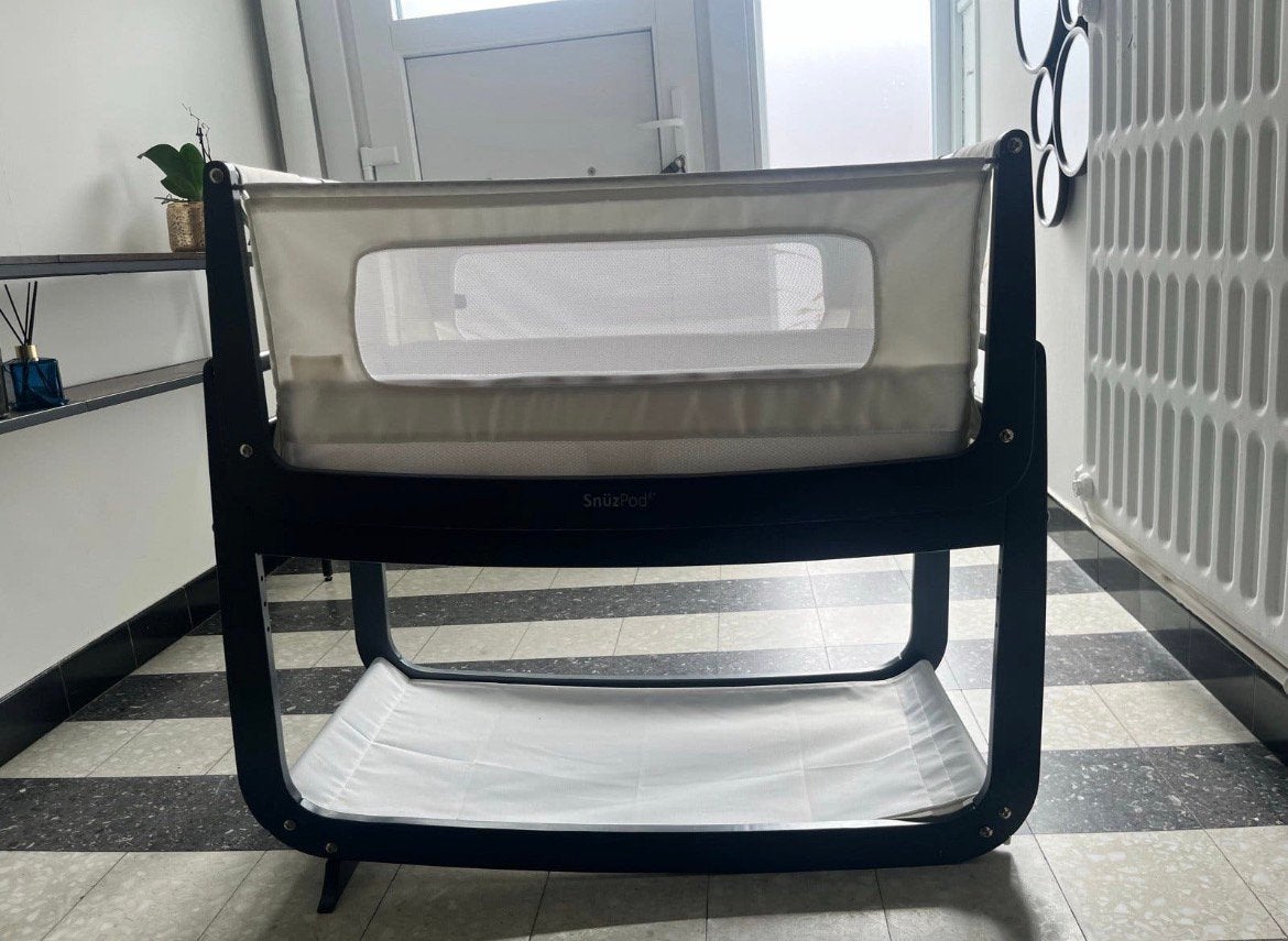 SnuzPod baby co-sleeper wieg 0-7 maanden, mooie staat, Ophalen, Zo goed als nieuw, Wieg